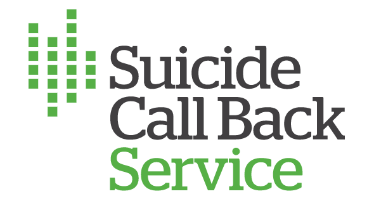 Suicide Call Back Service logo.
