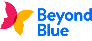 Beyond Blue logo.