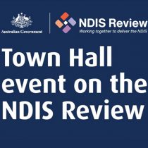 NDIS Review Town Hall Events