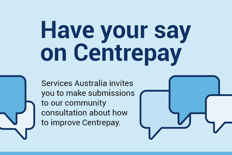 Centrepay have your say