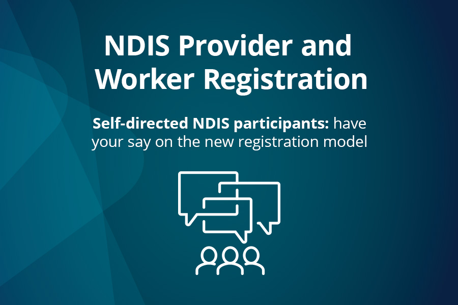 Self directed NDIS participants graphic