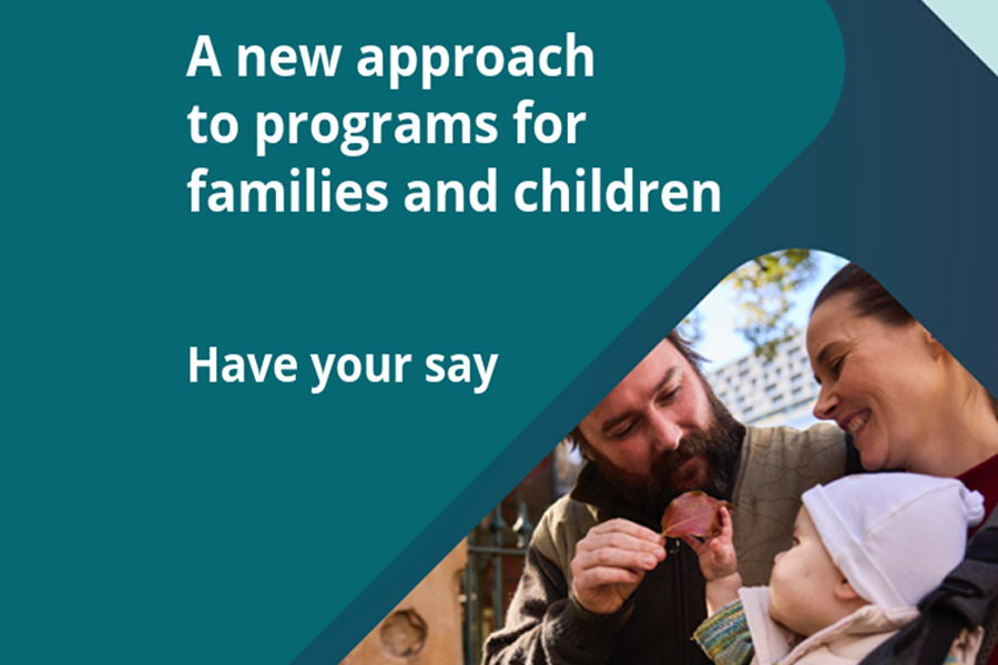 A new approach to programs for families and children