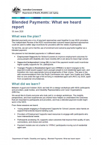 Blended payments cover